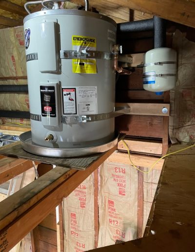 water heater installation