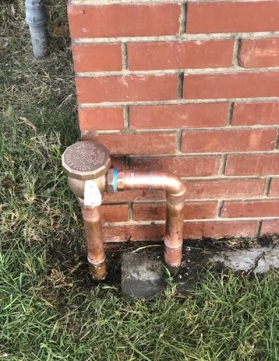 water main and copper plumbing in sacramento