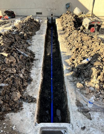 water line replacement plumbing