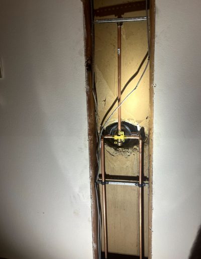 shower valve inspection