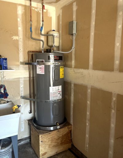 water heater replacement