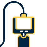 Advanced service utilizing specialized video camera equipment to conduct thorough internal inspections of sewer lines, accurately identifying the location and cause of blockages, leaks, or damage, enabling precise and efficient repair solutions