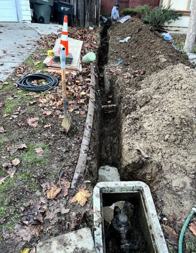 corroded water pipe, highlighting the signs of deterioration and the need for replacement